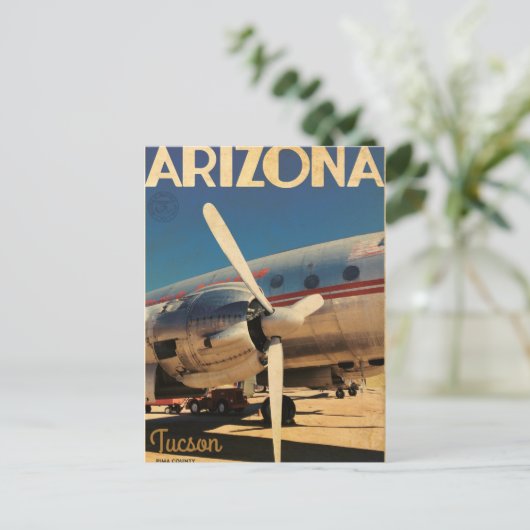  bezoek aan het Briefkaart van Arizona Travel (Staand voorkant)