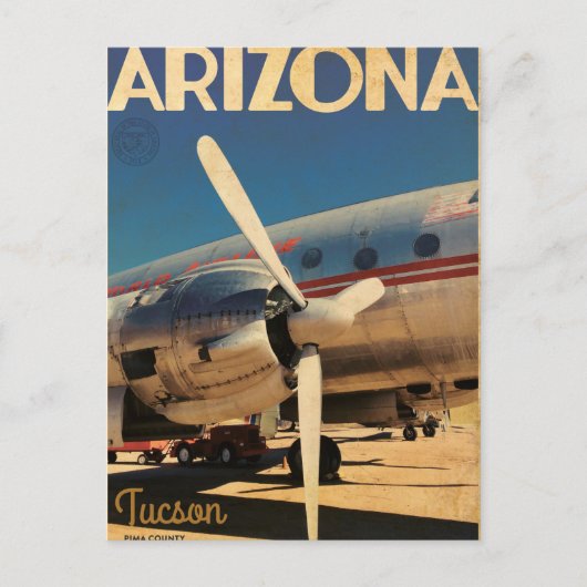  bezoek aan het Briefkaart van Arizona Travel (Voorkant)