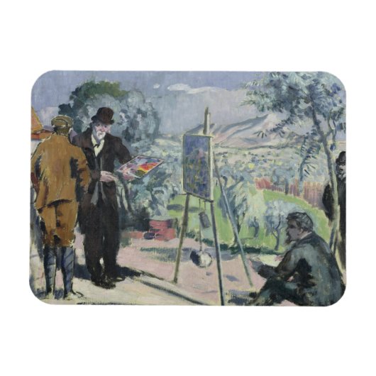 Bezoek aan het Huis van Cezanne Magneet (Horizontaal)