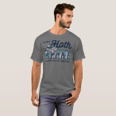 Bezoek aan Hoth Funny T-shirt (Voorkant volledig)