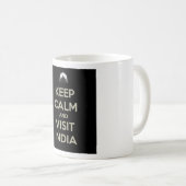 bezoek aan india rustig koffiemok (Voorkant rechts)