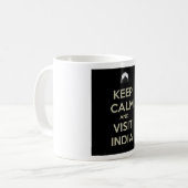 bezoek aan india rustig koffiemok (Voorkant links)