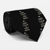 bezoek aan india rustig stropdas (Opgerold)