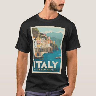  bezoek aan Italië Amalfikust T-shirt