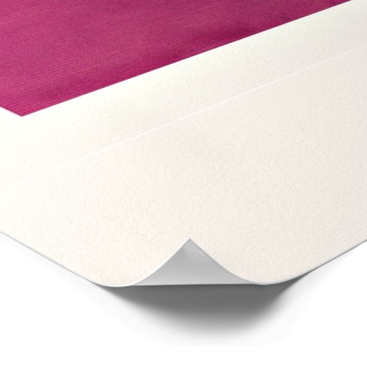  bezoek aan Parijs (Franse poodle) Poster (Hoek)