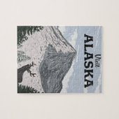 Bezoek Alaska Legpuzzel (Horizontaal)