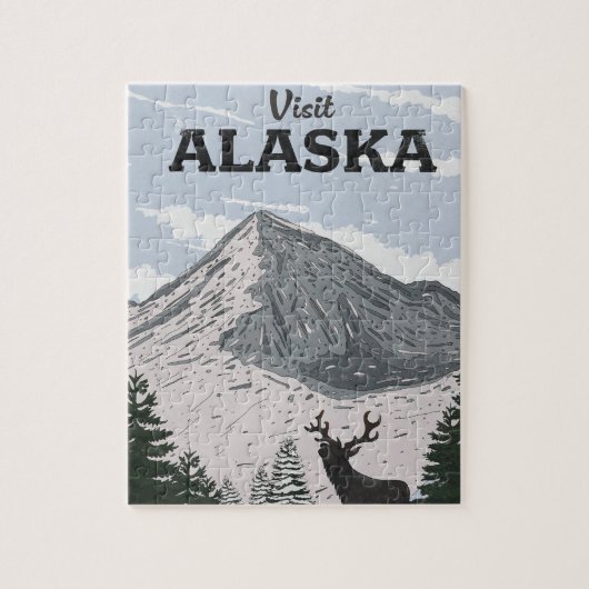 Bezoek Alaska Legpuzzel (Verticaal)
