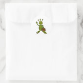 Bezoek Alien Range Ronde Sticker (Tas)