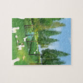 Bezoek alpaca legpuzzel (Horizontaal)