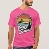 Bezoek Amity Island T-shirt (Voorkant)