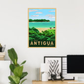Bezoek Antigua Poster (Thuiskantoor)