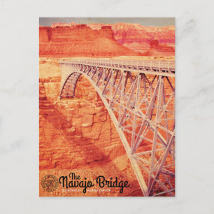  bezoek Arizona Navajo Bridge Travel  Briefkaart