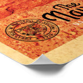  bezoek Arizona Navajo Bridge Travel Poster (Hoek)