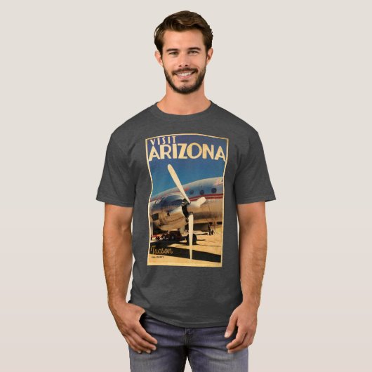  bezoek Arizona T-Shirt (Voorkant volledig)