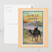 Bezoek Aswan, Egypte Briefkaart (Voorkant / Achterkant)