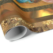 Bezoek Baby Jezus (30 voet) Cadeaupapier (Rol Hoek)