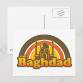 Bezoek Bagdad Briefkaart (Voorkant / Achterkant)
