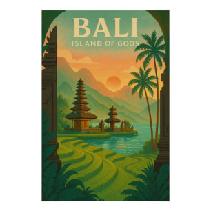 Bezoek Bali, Indonesië – Reis eiland 2026 Perfect Poster