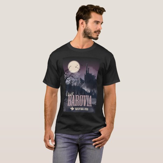Bezoek Barovia T-shirt (Voorkant volledig)