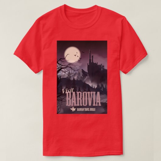 Bezoek Barovia T-shirt (Design voorkant)