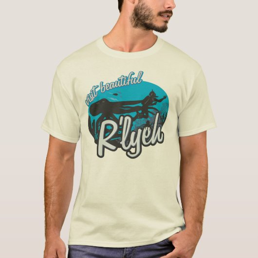 Bezoek Beauful R'lyeh T-shirt (Voorkant)