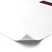 Bezoek Beaujolais, Frankrijk. Frans wijnjaar Poster (Hoek)