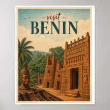 Bezoek Benin Reis Vintage