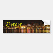 Bezoek Bergen Bumpersticker (Voorkant)