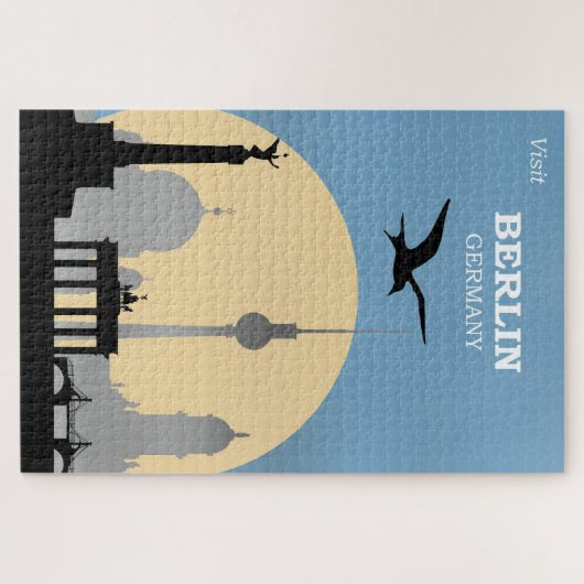 Bezoek Berlijn, Duitsland Legpuzzel (Horizontaal)