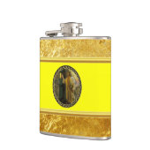 Bezoek bij zonsopgang Jezus Klop op een rustieke d Heupfles (Links)