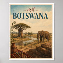 Bezoek Botswana Reis Vintage