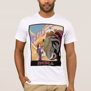Bezoek Colorful India T-shirt