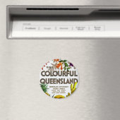 Bezoek Colorful Queensland Magneet (Insitu (Vaatwasser))