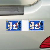 Bezoek Cuba Bumpersticker (Op auto)