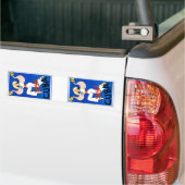 Bezoek Cuba Bumpersticker (Op Truck)