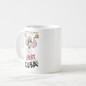 Bezoek Cuba Koffiemok (Voorkant links)