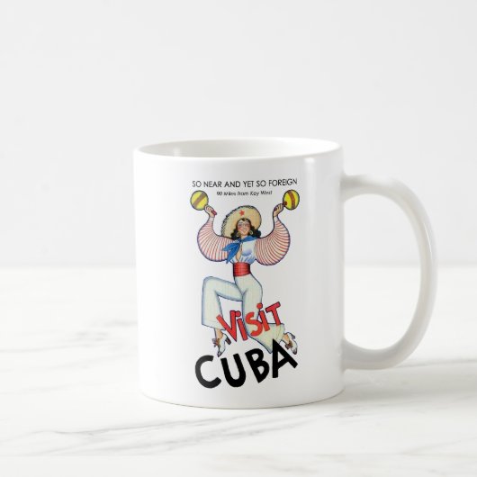 Bezoek Cuba Koffiemok (Rechts)