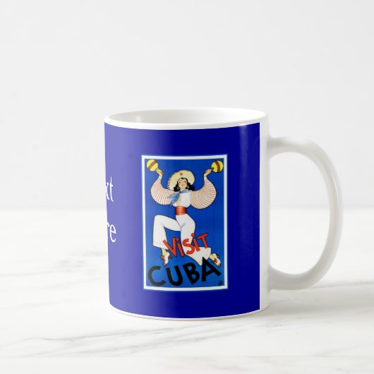 Bezoek Cuba Koffiemok (Rechts)