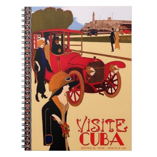 Bezoek Cuba Notitieboek (Voorkant)