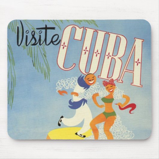 Bezoek Cuba Tiki Fiesta Siesta  Holiday Isle Muismat (Voorkant)