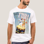 Bezoek Cuba Tiki Fiesta Siesta  Holiday Isle T-shirt (Voorkant)