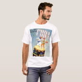 Bezoek Cuba Tiki Fiesta Siesta  Holiday Isle T-shirt (Voorkant volledig)
