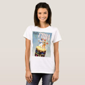Bezoek Cuba Tiki Fiesta Siesta Holiday Isle T-shirt (Voorkant volledig)