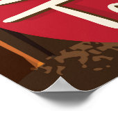 Bezoek de Amerikaanse National Parks Vintage poste Poster (Hoek)