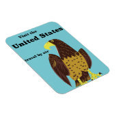 Bezoek de Amerikaanse reisposter Magneet (Rechterzijde)