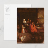 Bezoek de arts briefkaart (Voorkant / Achterkant)