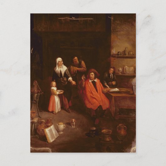 Bezoek de arts briefkaart (Voorkant)