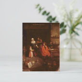 Bezoek de arts briefkaart (Staand voorkant)