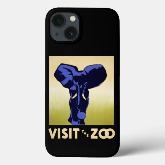 Bezoek de dierentuin Case-Mate iPhone case (Achterkant)