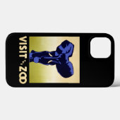 Bezoek de dierentuin Case-Mate iPhone case (Achterkant (horizontaal))